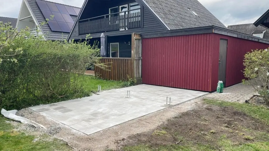 plattsättning i klågerup