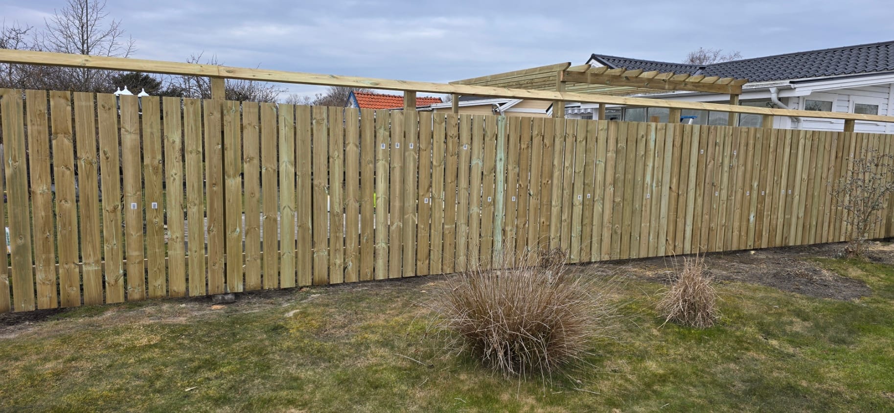 Staket i Elinelunds sommarstad