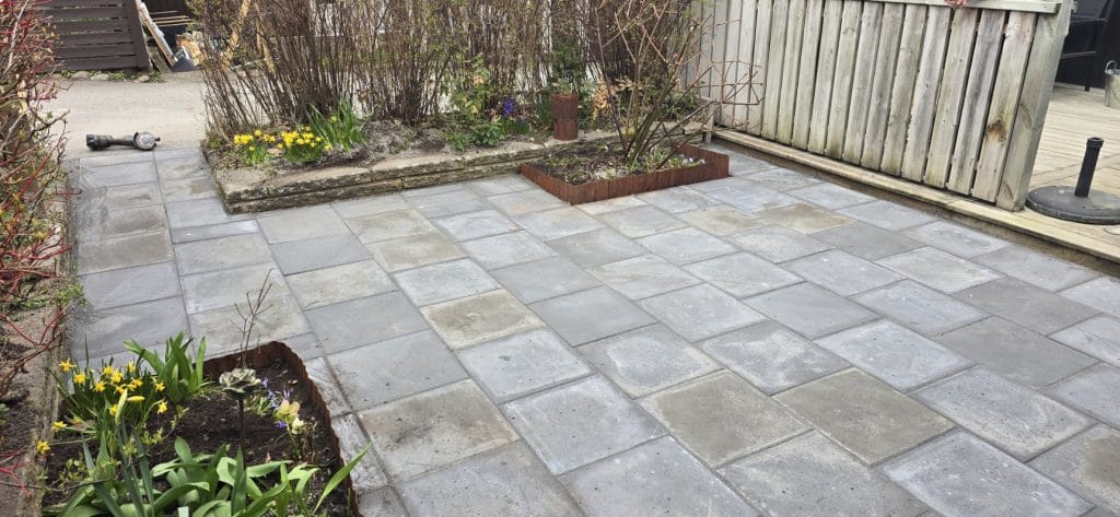 stensättning i oxie