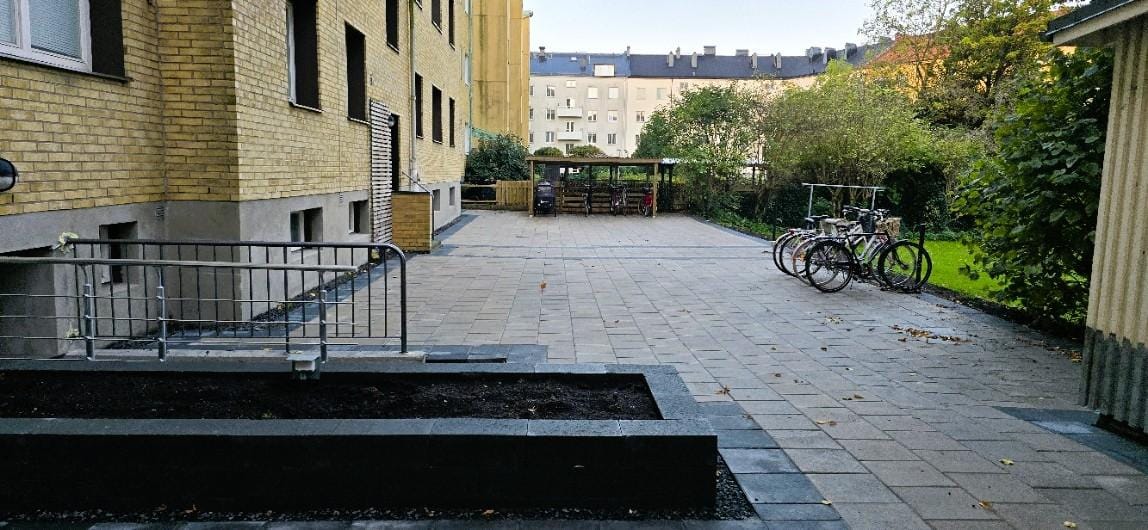 Utemiljö BRF Malmö